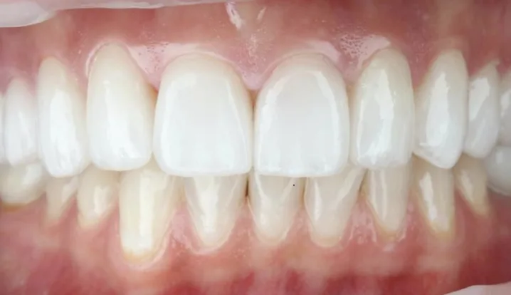 After: Professional whitening for a brighter shade.